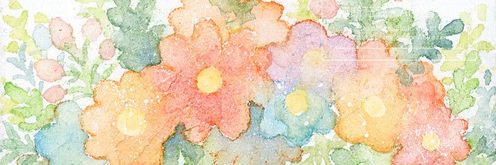 こまこ✳︎水彩作家🌸's banner