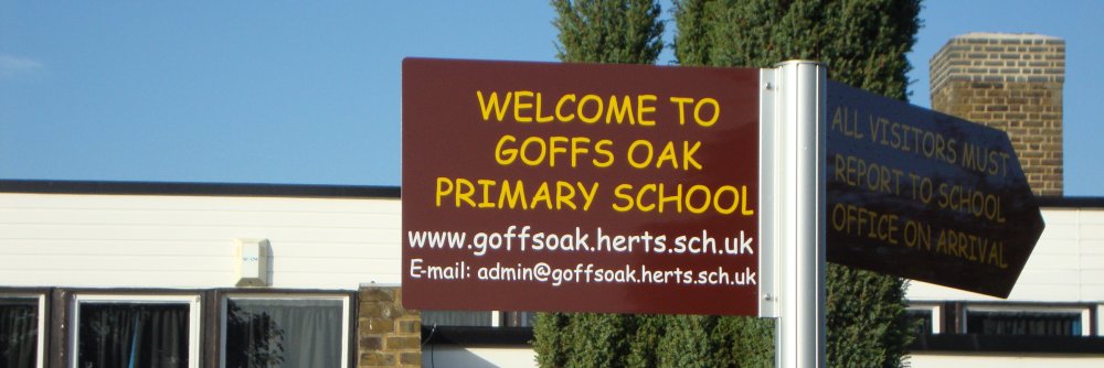 Goffs Oak Primary banner