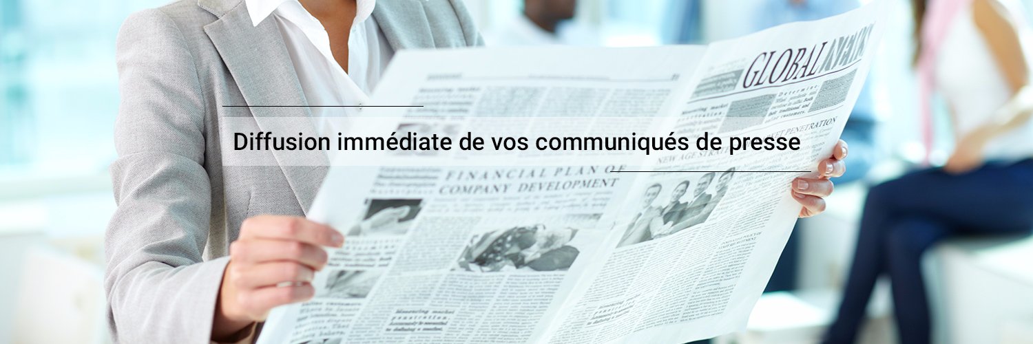 Communiqué de presse banner