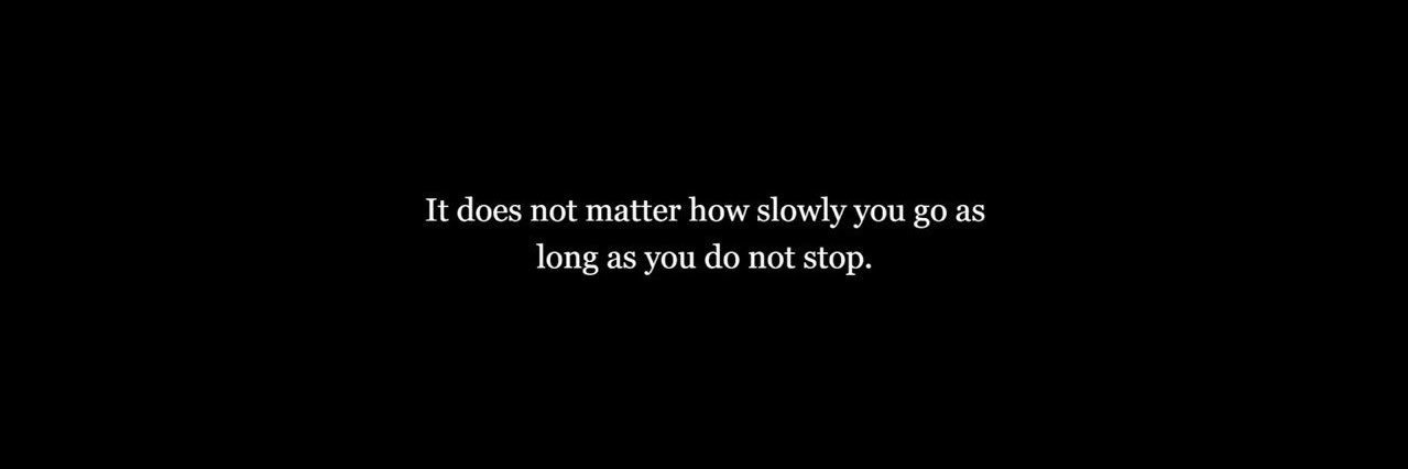keep going banner