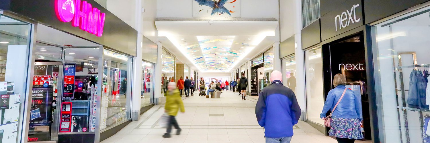 The Lanes Shopping banner