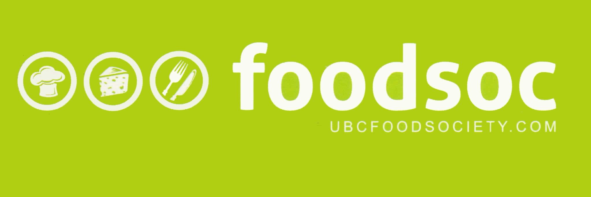 UBC Food Society banner
