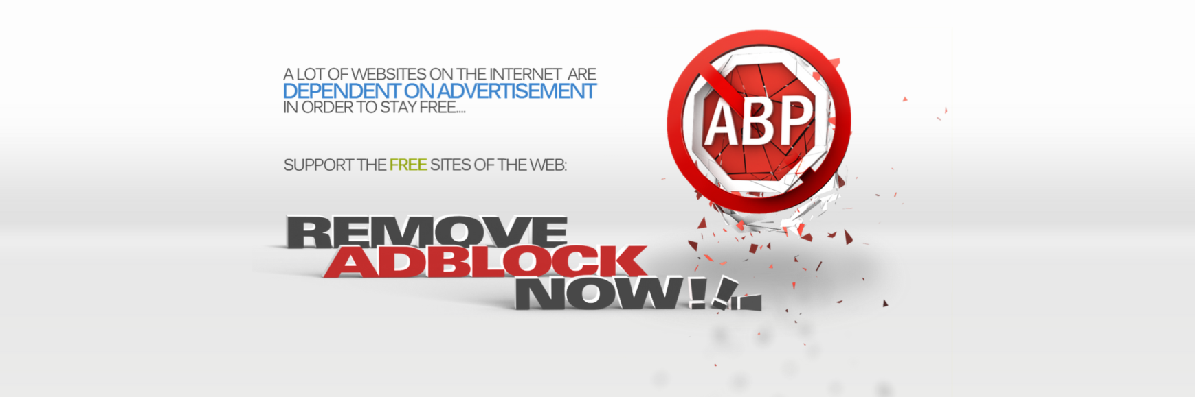 RemoveAdblock's profile banner image