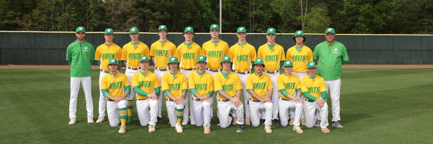 WSHS Baseball's banner