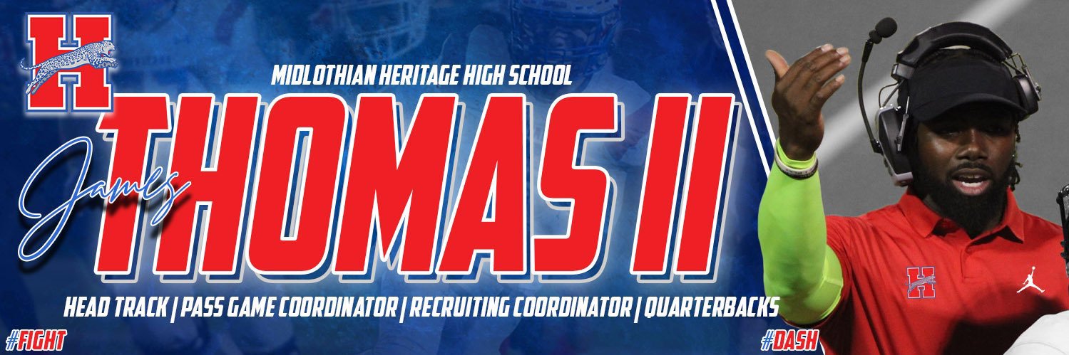 Coach James Thomas II's banner