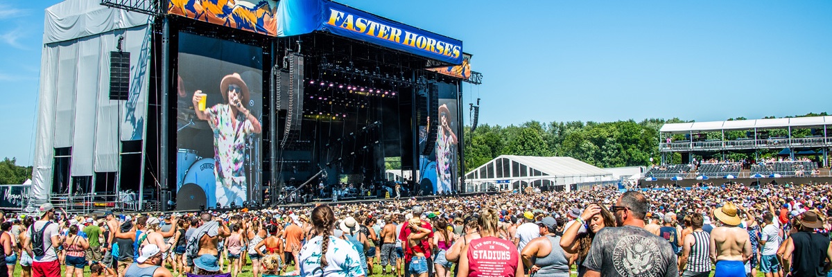 Faster Horses Festival banner