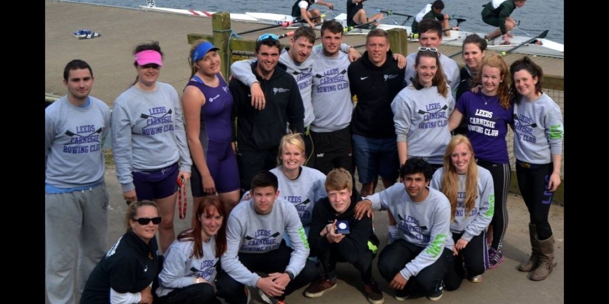 Leeds Beckett Rowing banner
