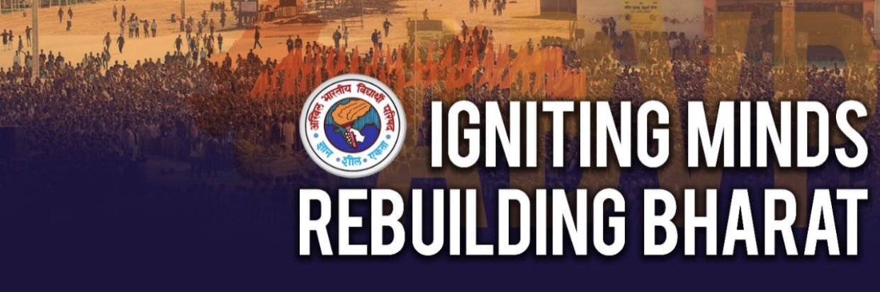 ABVP Madhyabharat banner