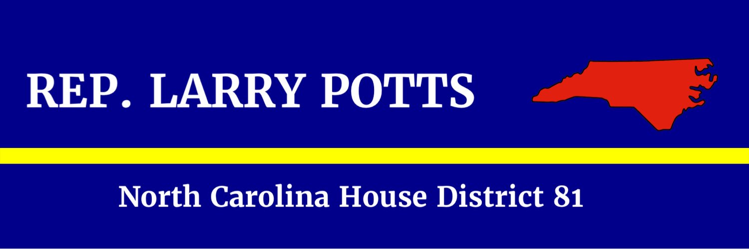 Rep. Larry Potts banner