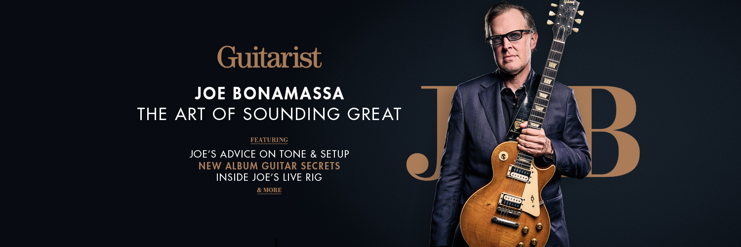 Guitarist Magazine's banner