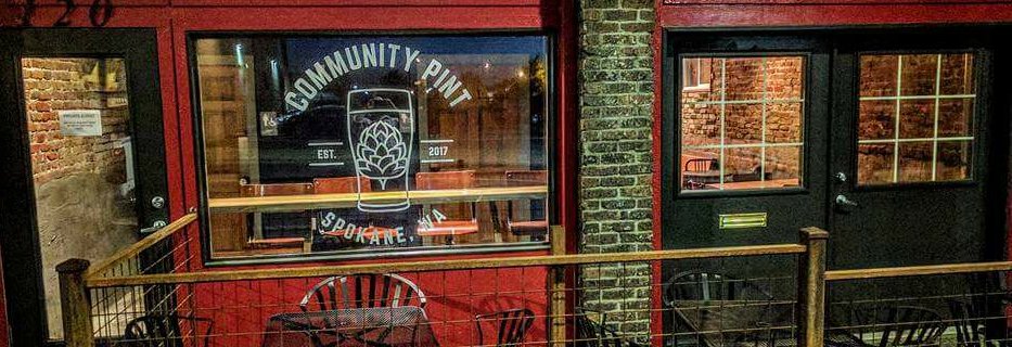 Community Pint banner