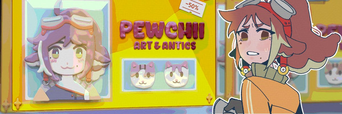 Pew 🐿️✈️@ Animazement i24 banner