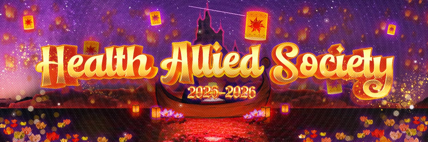 UST SHS Health Allied Society banner