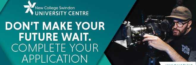 New College Swindon banner