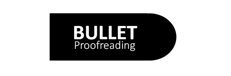 Bullet Proofreading banner