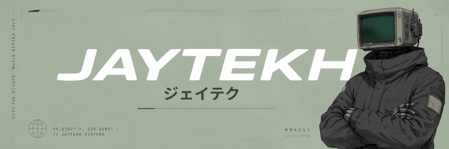 jaytekh's profile banner image