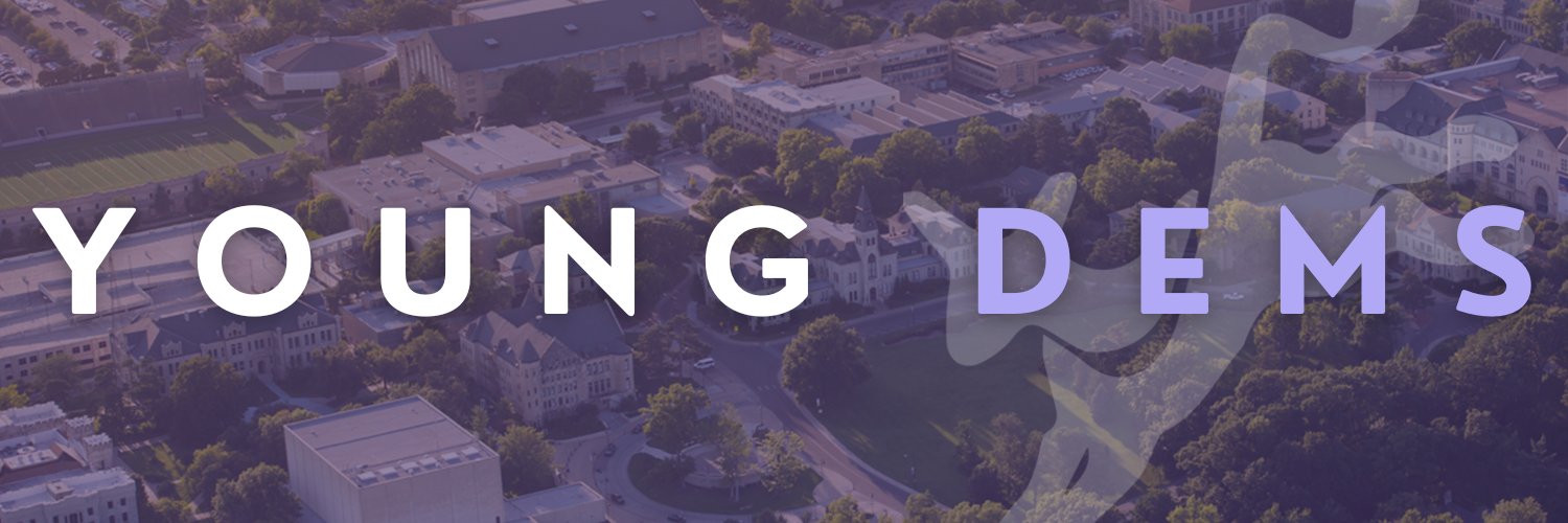 Young Democrats @ Kansas State University banner