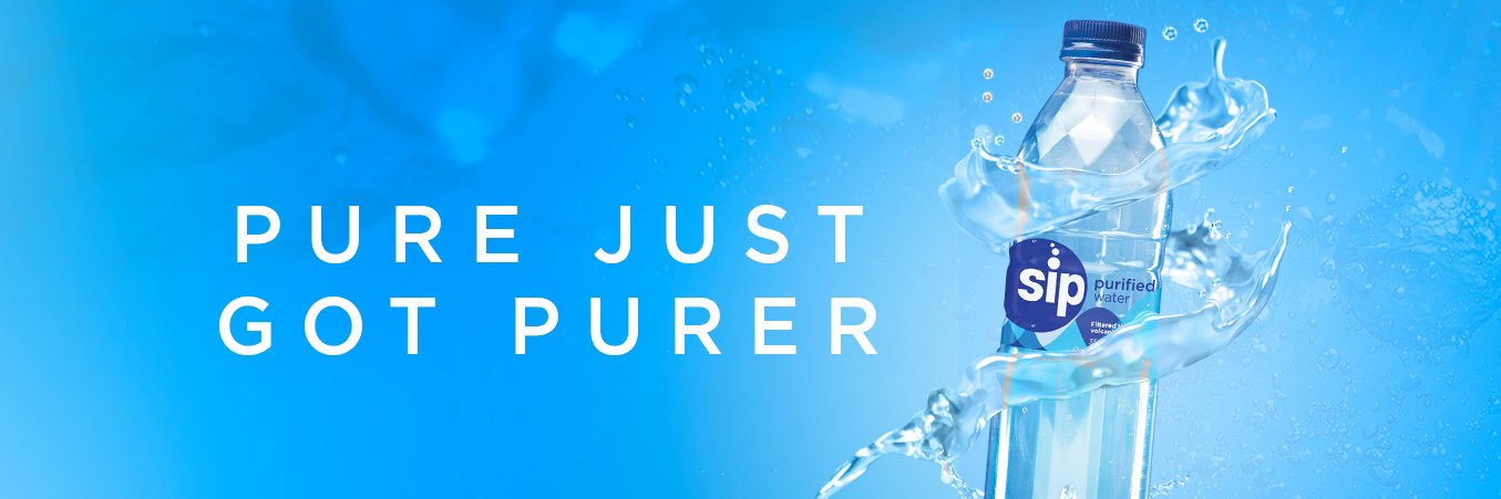 SIP Purified Water banner
