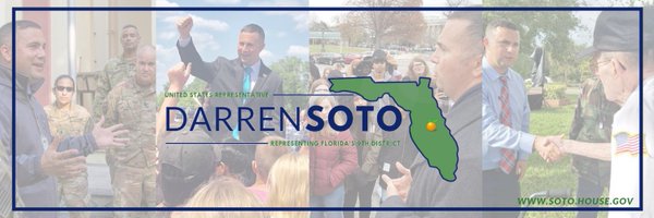 Rep. Darren Soto Profile Banner