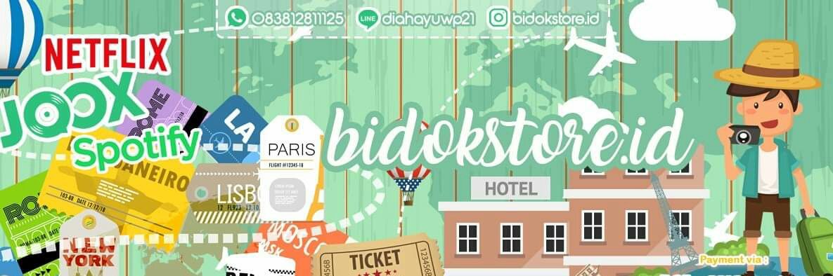 bidok' MURAH TIKET PESAWAT dan HOTEL 5% banner