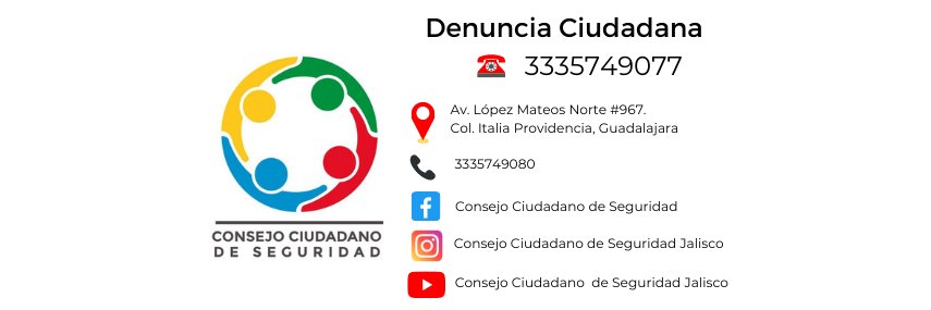 Consejo Ciudadano de Seguridad banner
