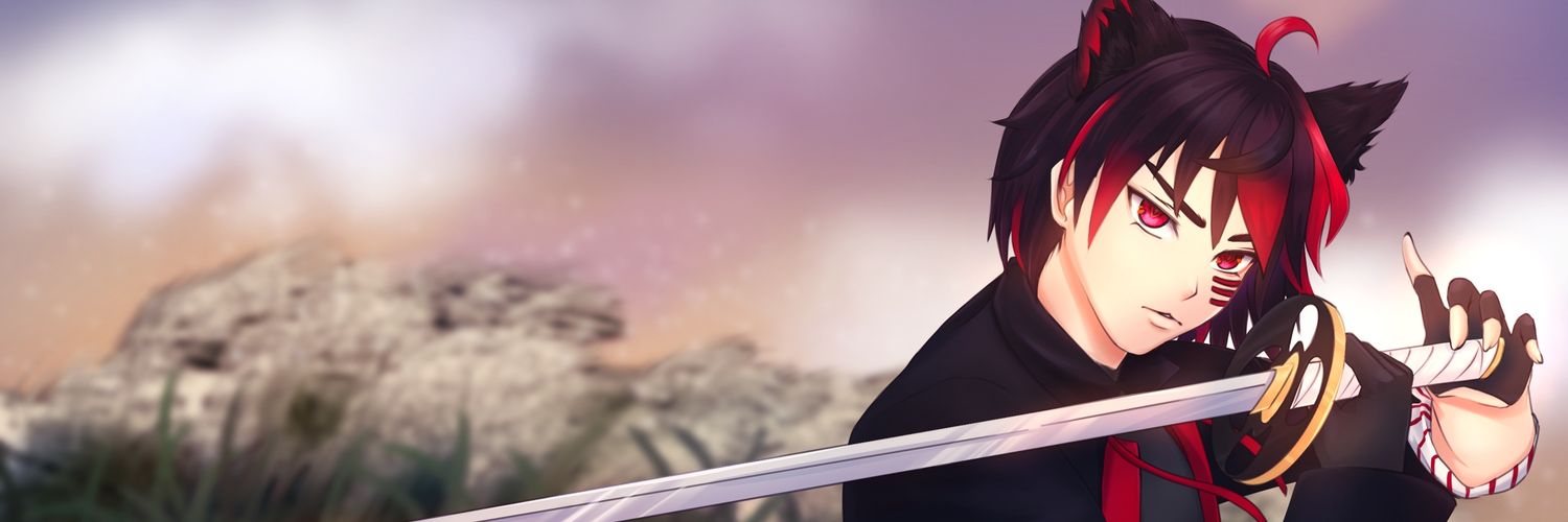 RedGraveVT, ENVtuber, 🐺 🔞 banner