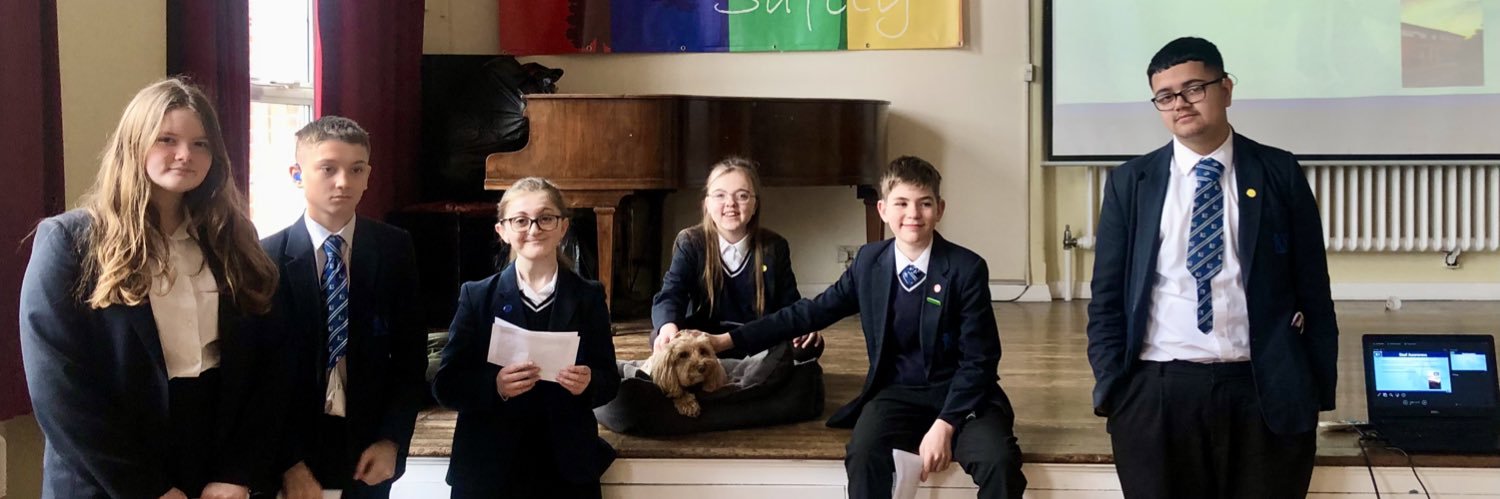 Knightsfield School banner