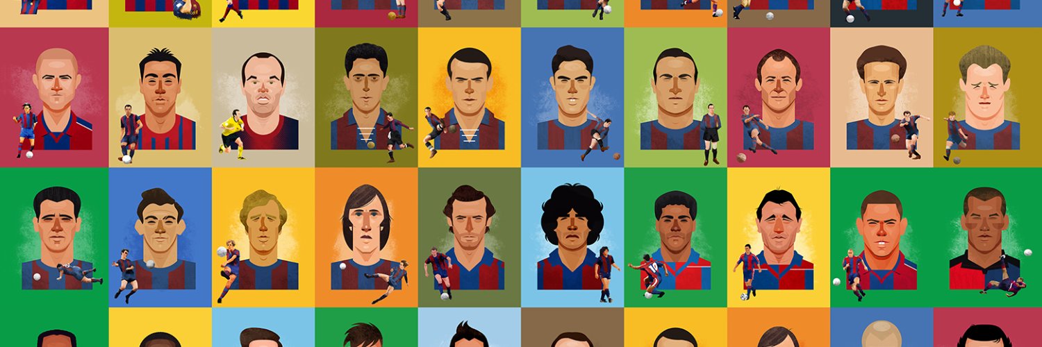 Herois del FC Barcelona banner