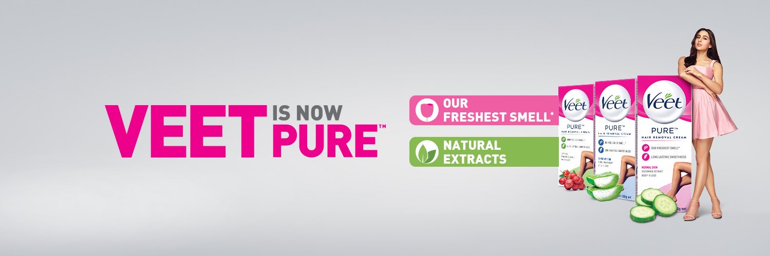 Veet India banner