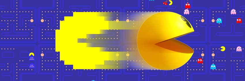 PAC-MAN's banner