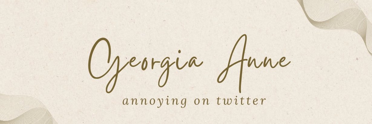 Georgia Anne • ❤️ banner