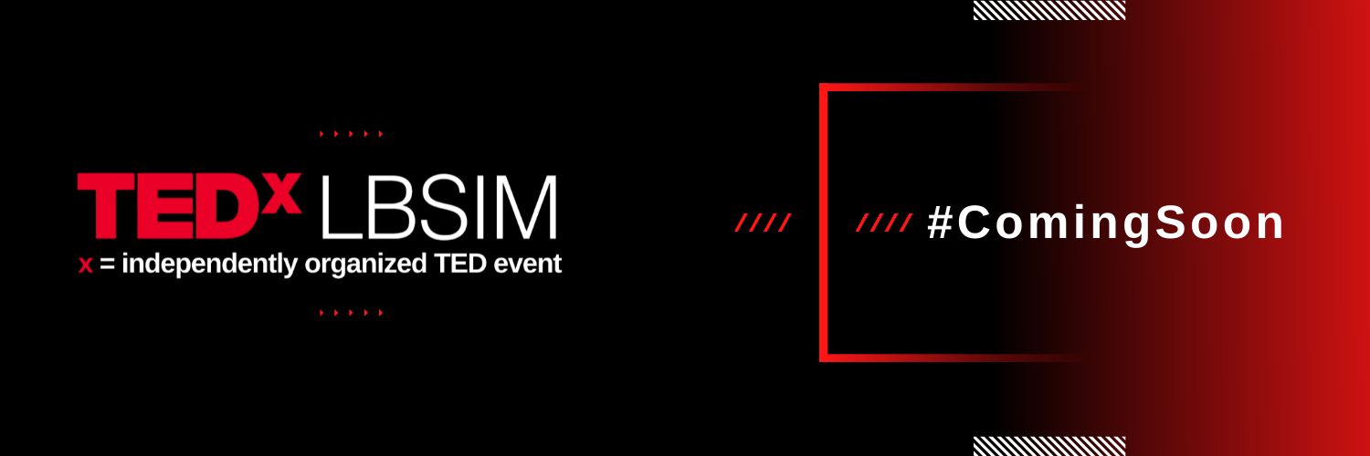 TEDxLBSIM's profile banner image