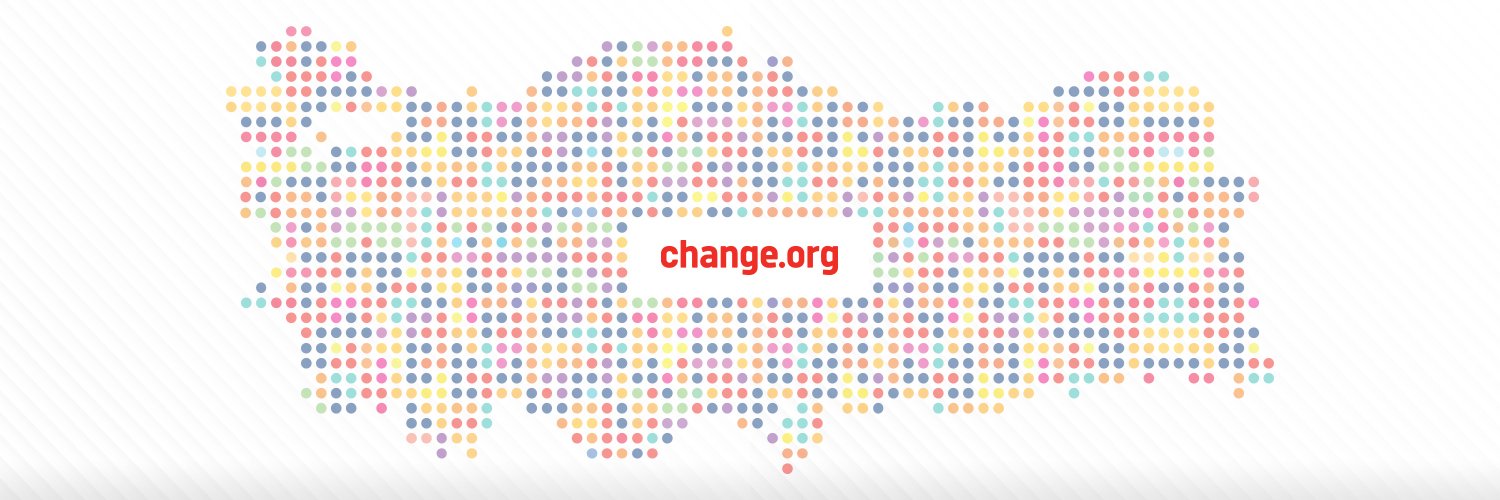Change.org Türkiye banner