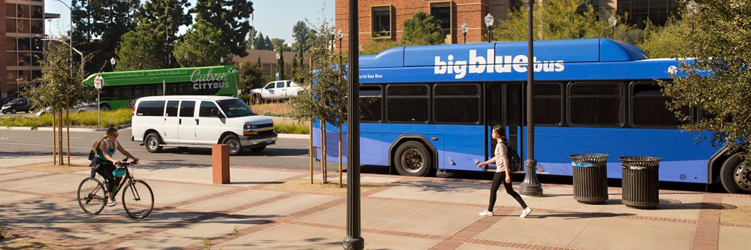 UCLA Transportation's banner