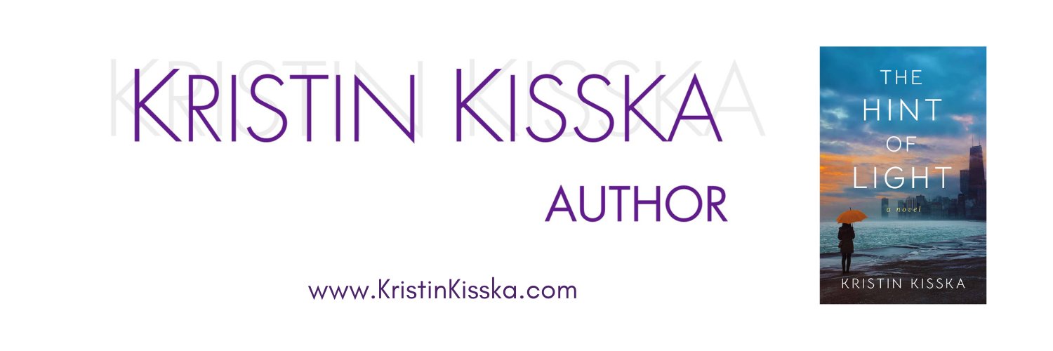 Kristin Kisska, Author (THE HINT OF LIGHT💙🧡💙) banner