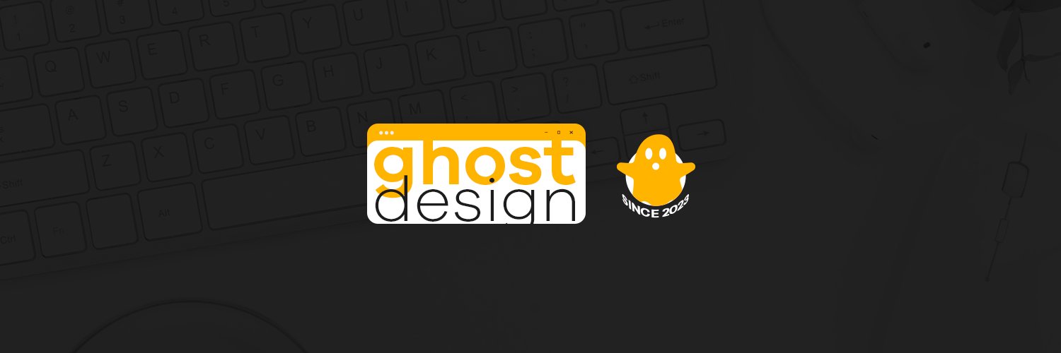 ghost design PEDIDOS ABERTOS banner