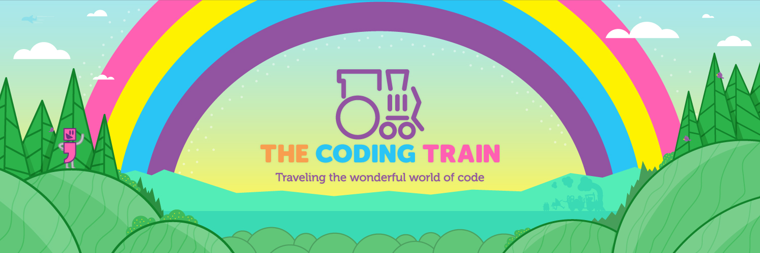 The Coding Train banner