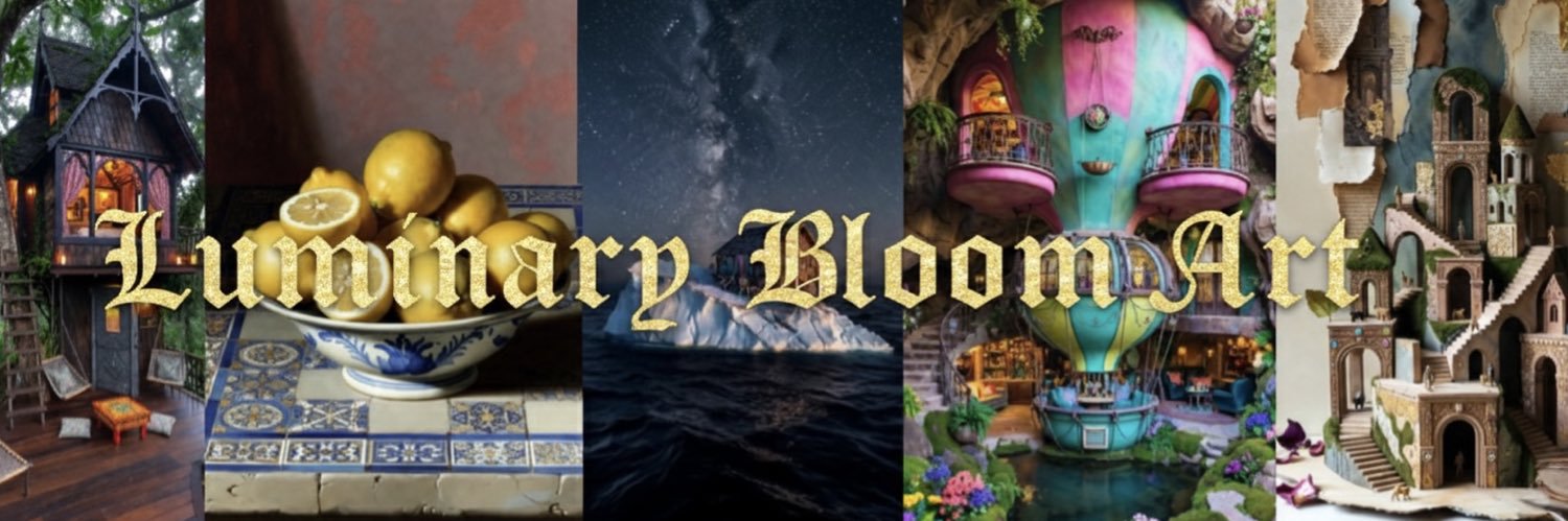 Luminary Bloom Art banner