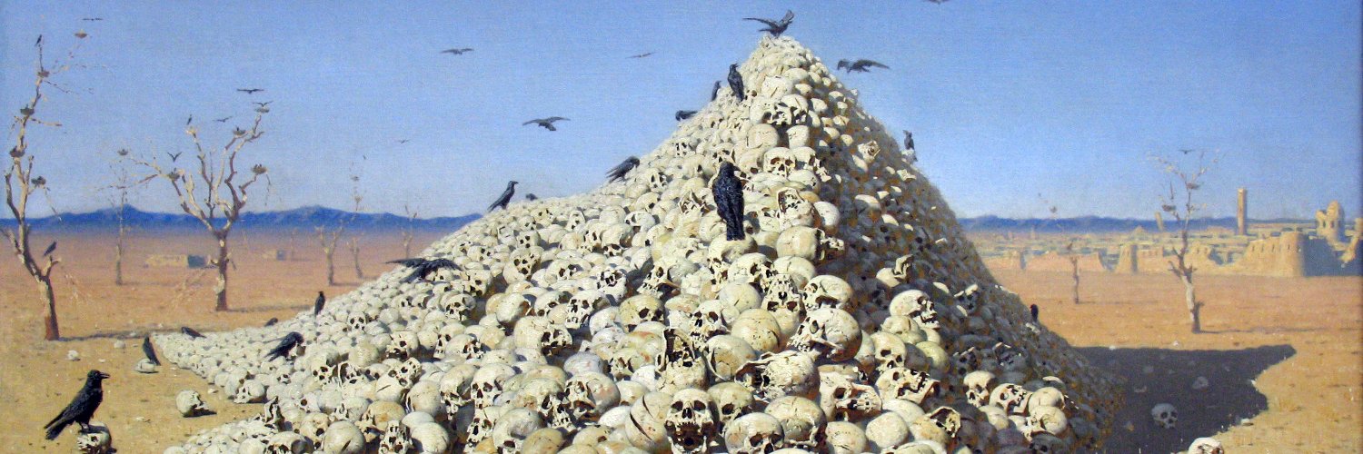 Vasily Vereshchagin's banner