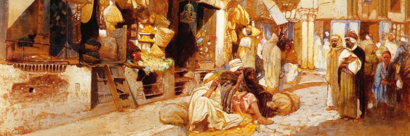 Louis Tiffany's banner