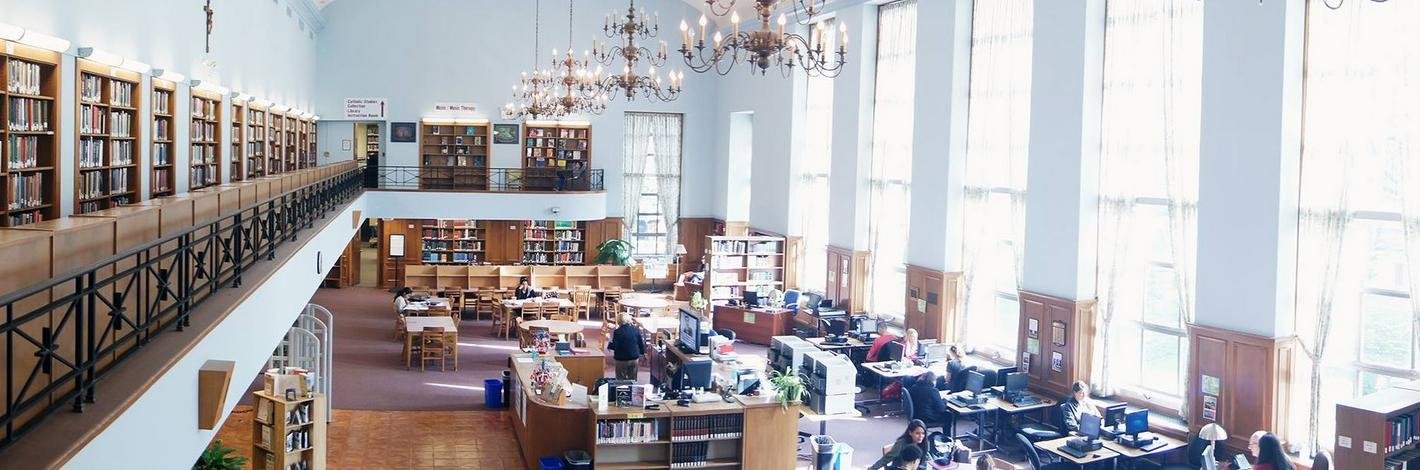 JET Library - Molloy University banner