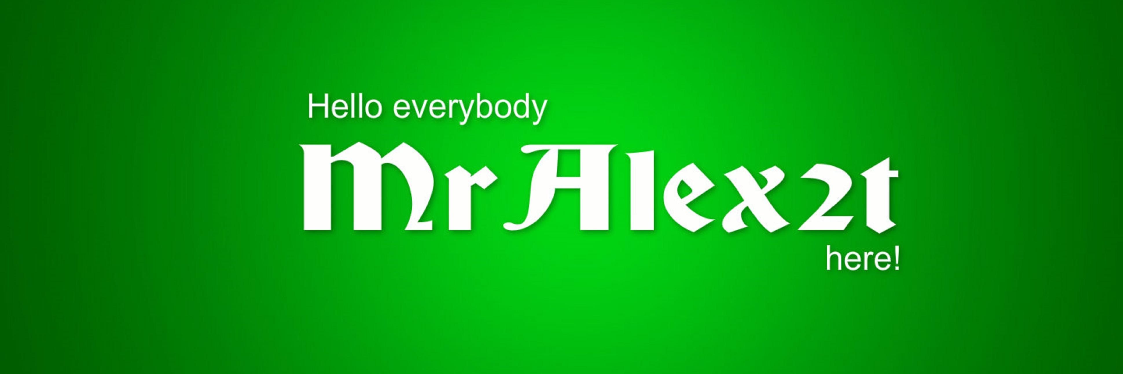 MrAlex2tREAL's profile banner image