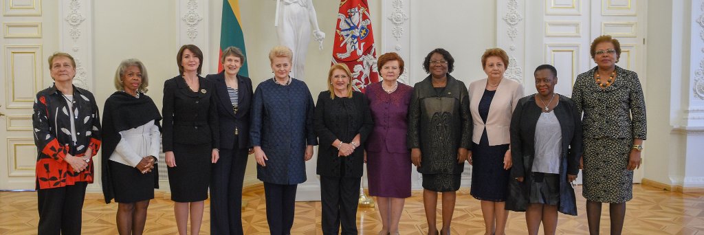 Council of Women World Leaders banner