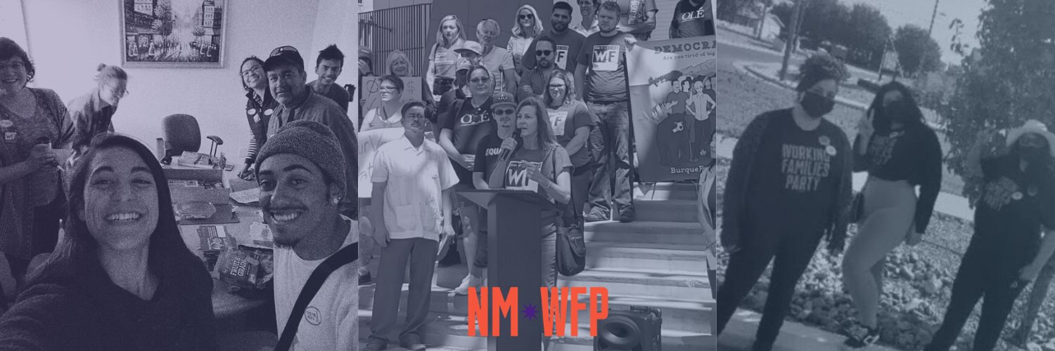 NM Working Families Party🐺 banner