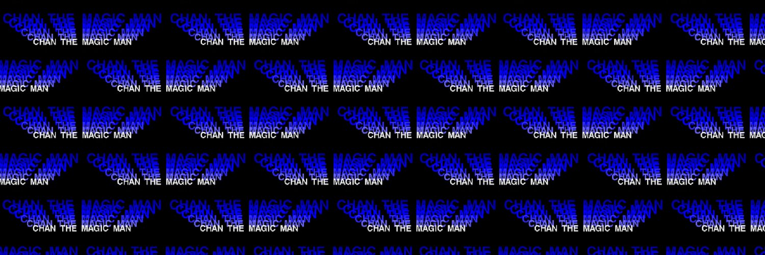 chanthemagicman's profile banner image