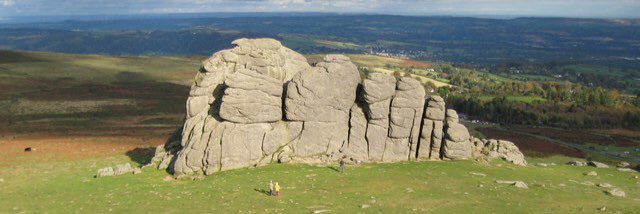 Haytor Rock banner