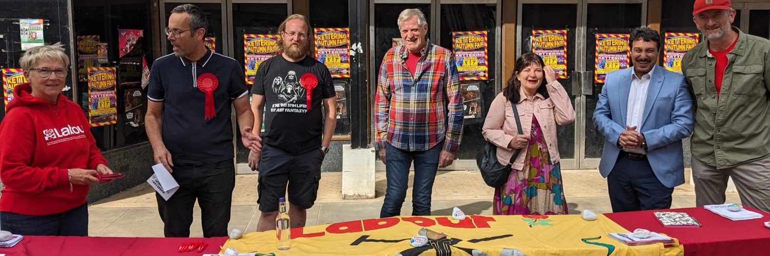 Kettering Labour banner