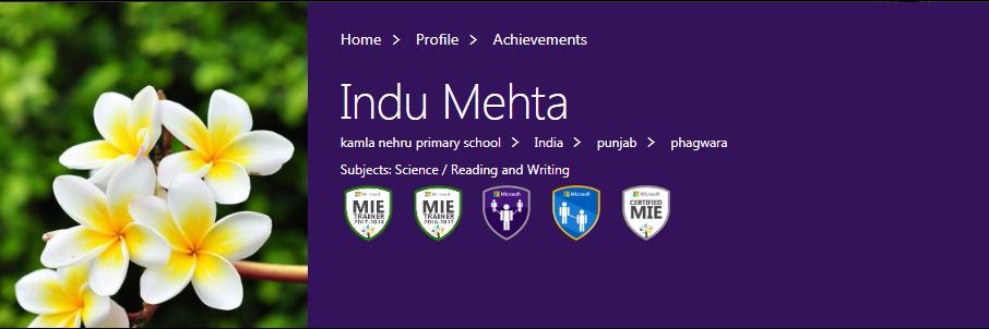 InduMehta10's profile banner image