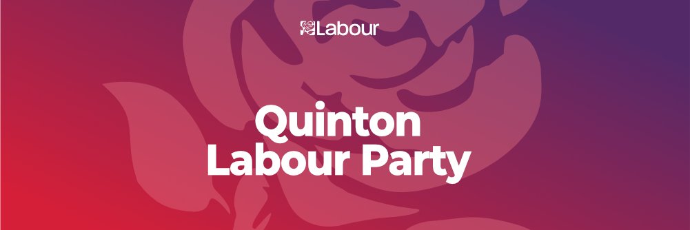 Quinton Labour Party banner