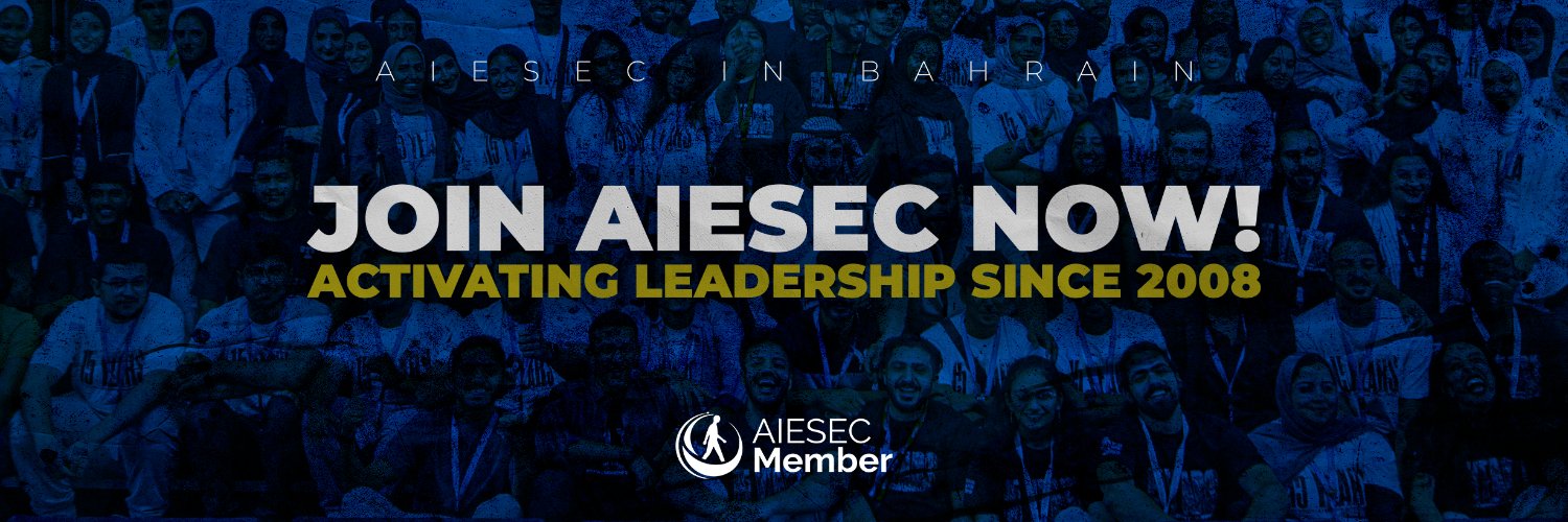 AIESEC in Bahrain banner